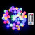  Vickerman X22G410 - Multi Color LED 28 ft Christmas Lights - Black Wire 