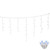 Vickerman X6W3302 - White LED Wide Angle Christmas Lights - White Wire