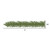  Vickerman A805818 – 9 ft Flocked Crystal White Garland – Unlit 