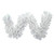 Vickerman A805818 9 ft Flocked Crystal White Garland Unlit