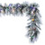 Vickerman G225716LED 9 ft Flockedd Jackson Garland LED