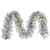 Vickerman K166915LED 9 ft Silver Garland Warm White LED
