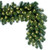 Vickerman C164721LED 9 ft Natural Oregon Fir Garland Warm White LED