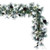  Vickerman B165513LED – 9 ft Natural Snowy Dakota Garland – Warm White LED 