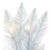 Vickerman A104214LED 9 ft Flocked Sparkle White Garland Pure White LED
