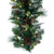 Vickerman G118715LED 9 ft Natural Cibola Mix Garland Warm White LED