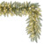  Vickerman K166415LED – 9 ft Champagne Champagne Garland – Warm White LED 