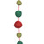  Vickerman JE221777 – 6 ft Green Lime Wool Pom Pom Garland – Unlit 