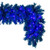 Vickerman K223315LED 9 ft Flocked Turquoise Garland LED