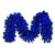 Vickerman K223315LED 9 ft Flocked Turquoise Garland LED