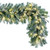  Vickerman K224715LED – 9 ft White forsted Douglas Garland – Warm White LED 