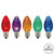  Vickerman XLEDC70T-25 – C7 Multi Color LED Replacement Light Bulb – 25 Pack 