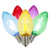 Vickerman XLEDTC70-25 – C7 Multi Color LED Replacement Light Bulb – 25 Pack