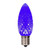Vickerman XLEDC92-25 - C9 Blue LED Replacement Light Bulb - 25 Pack