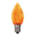 Vickerman XLEDC78-25 - C7 Orange LED Replacement Light Bulb - 25 Pack