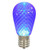 XLEDS12-10 Vickerman - Blue LED S14 Christmas Bulbs - E26 Base - 10 Pack