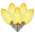 Vickerman XLEDTC77-25 - C7 Yellow LED Replacement Light Bulb - 25 Pack