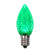  Vickerman XLEDC74T-25 – C7 Green LED Replacement Light Bulb – 25 Pack 