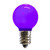 XLEDCG36-25 Vickerman - Purple LED G30 Christmas Bulbs - E12 Base - 25 Pack
