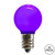 Vickerman XLEDCG36-25 - G30 Purple LED Replacement Light Bulb - 25 Pack