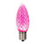 Vickerman XLEDC99-25 - C9 Pink LED Replacement Light Bulb - 25 Pack
