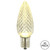 Vickerman XLEDC91T-25 - C9 Warm White LED Replacement Light Bulb - 25 Pack