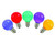 XLEDCG50-25 Vickerman - Multi-Color LED G50 Christmas Bulbs - E17 Base - 25 Pack