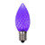  Vickerman XLEDC76-25 – C7 Purple LED Replacement Light Bulb – 25 Pack 