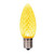 Vickerman XLEDC97-25 - C9 Yellow LED Replacement Light Bulb - 25 Pack