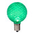 Vickerman XLEDG64-25 - C9 Green LED Replacement Light Bulb - 25 Pack