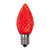  Vickerman XLEDC73-25 – C7 Red LED Replacement Light Bulb – 25 Pack 