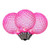  Vickerman XLEDG49-25 – Pink LED Replacement Light Bulb – 25 Pack 