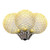  Vickerman XLEDG41-25 – Warm White LED Replacement Light Bulb – 25 Pack 