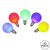 Vickerman XLEDCG40-25 - Multi Color LED Replacement Light Bulb - 25 Pack