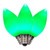  Vickerman XLEDSC74-25 – C7 Green LED Replacement Light Bulb – 25 Pack 