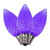 XLEDC76T-25 Vickerman - Purple LED C7 Christmas Bulbs - E12 Base - 25 Pack