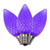  Vickerman XLEDC76T-25 – C7 Purple LED Replacement Light Bulb – 25 Pack 