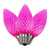 XLEDC79T-25 Vickerman - Pink LED C7 Christmas Bulbs - E12 Base - 25 Pack