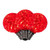  Vickerman XLEDG33-25 – G30 Red LED Replacement Light Bulb – 25 Pack 