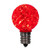  Vickerman XLEDG33-25 – G30 Red LED Replacement Light Bulb – 25 Pack 