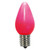  Vickerman XLEDSC79T-25 – C7 Pink LED Replacement Light Bulb – 25 Pack 