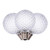 Vickerman XLEDG65-25 - C9 Cool White LED Replacement Light Bulb - 25 Pack