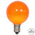 Vickerman XLEDCG48-25 - Orange LED Replacement Light Bulb - 25 Pack
