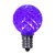 Vickerman XLEDG36-25 - G30 Purple LED Replacement Light Bulb - 25 Pack