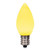  Vickerman XLEDSC77-25 – C7 Yellow LED Replacement Light Bulb – 25 Pack 