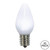 Vickerman XLEDSC7PT-25 - C7 Pure White LED Replacement Light Bulb - 25 Pack
