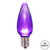  Vickerman XLEDTC96-25 – C9 Purple LED Replacement Light Bulb – 25 Pack 