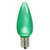  Vickerman XLEDSC94T-25 – C9 Green LED Replacement Light Bulb – 25 Pack 