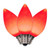 Vickerman XLEDSC73-25 - C7 Red LED Replacement Light Bulb - 25 Pack