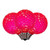 XLEDG43-25 Vickerman - Red LED G40 Christmas Replacement Bulbs - E12 Base - 25 Pack